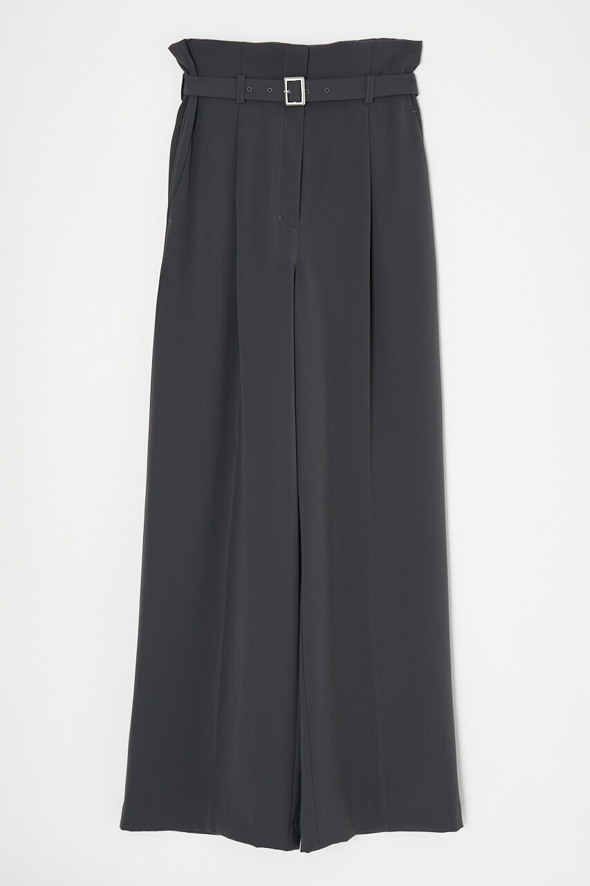 MOUSSY「BELTED HIGH WAIST ワイドパンツ」|その他|