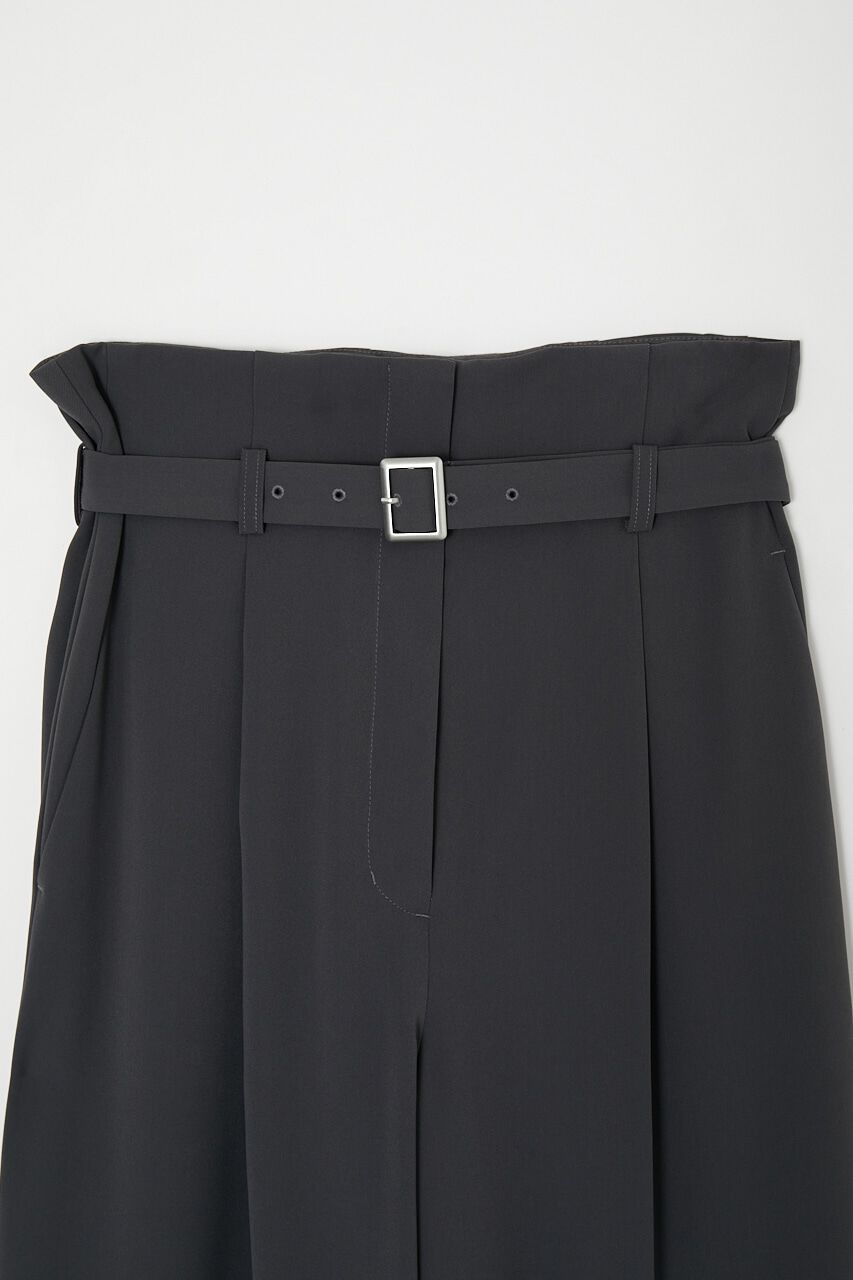 MOUSSY「BELTED HIGH WAIST ワイドパンツ」|その他|