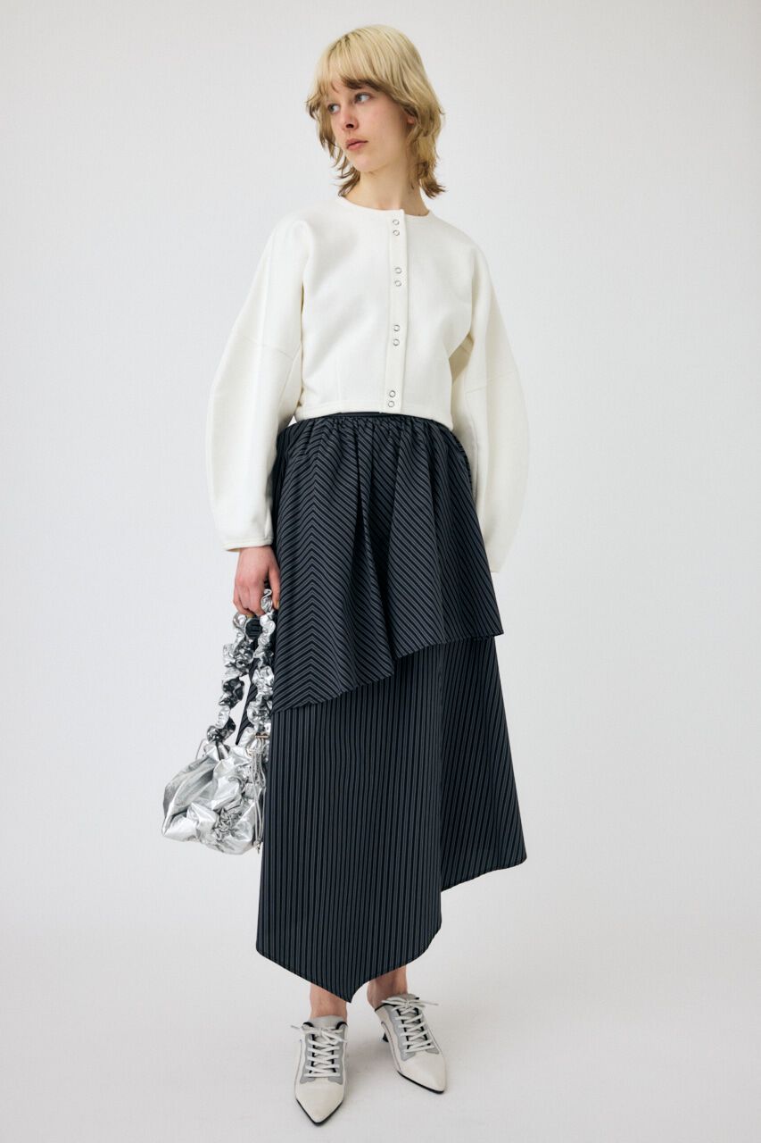 MOUSSY「STRIPED FLARE スカート」|スカート|