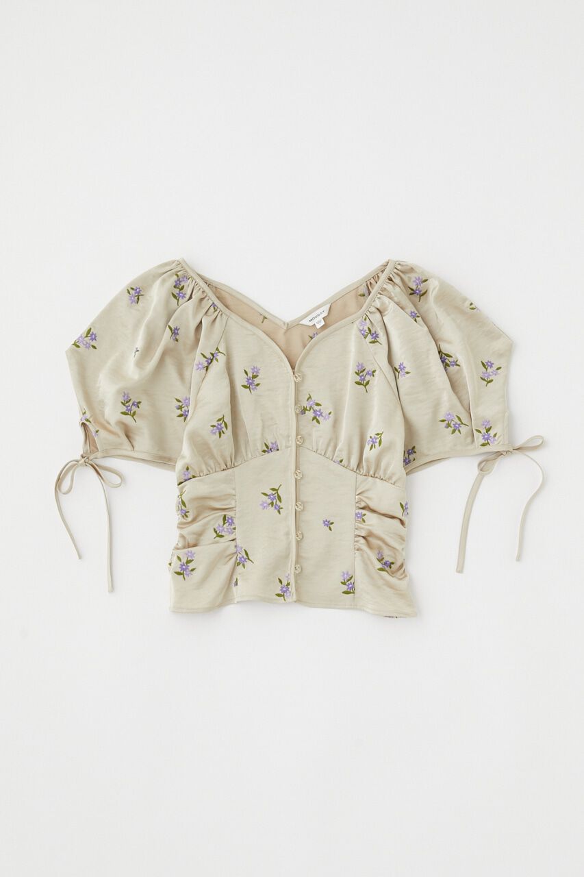 MOUSSY「BUTTERFLY SLEEVE ブラウス」|シャツ・ブラウス|