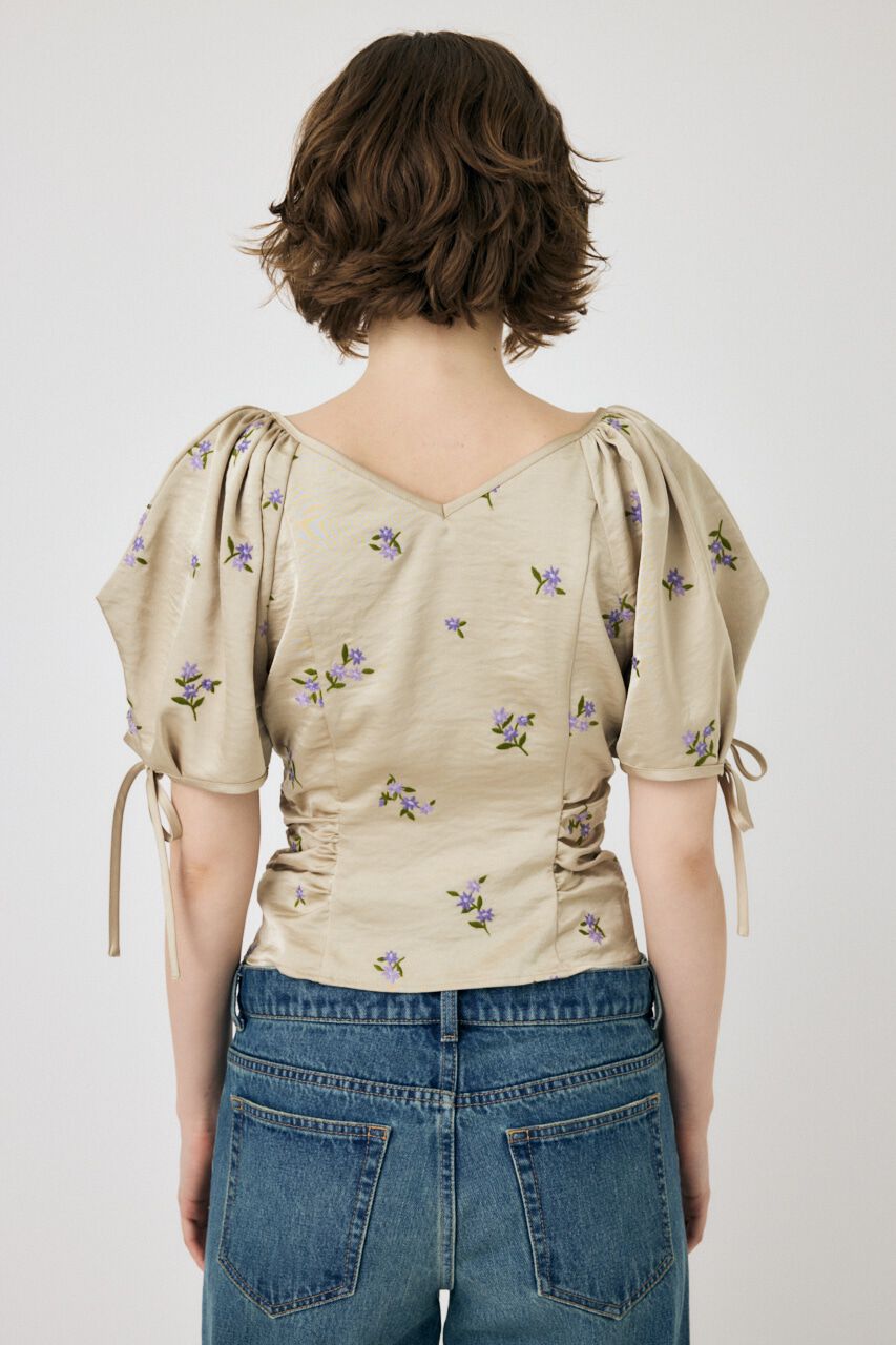 MOUSSY「BUTTERFLY SLEEVE ブラウス」|シャツ・ブラウス|