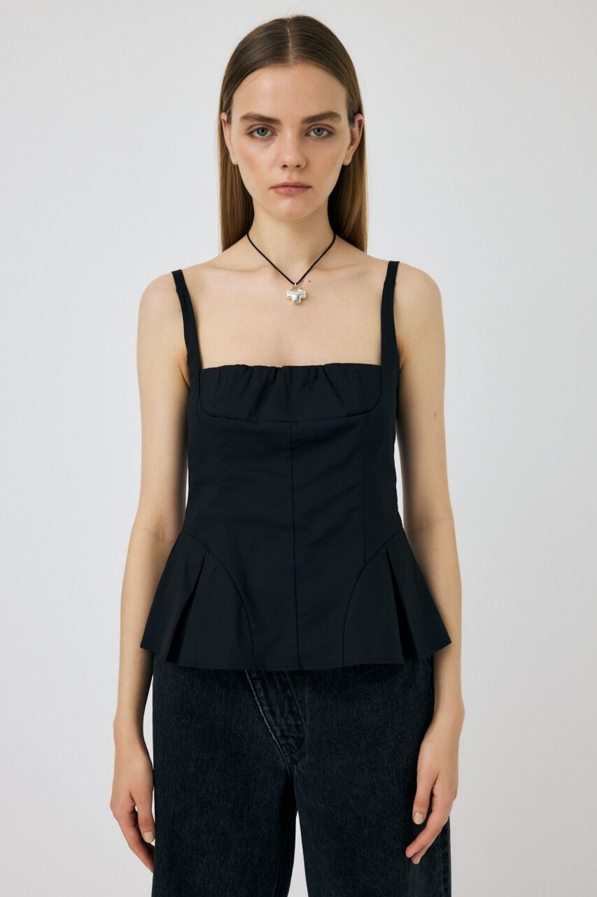 MOUSSY「FLARE CAMI ビスチェ」|キャミソール|