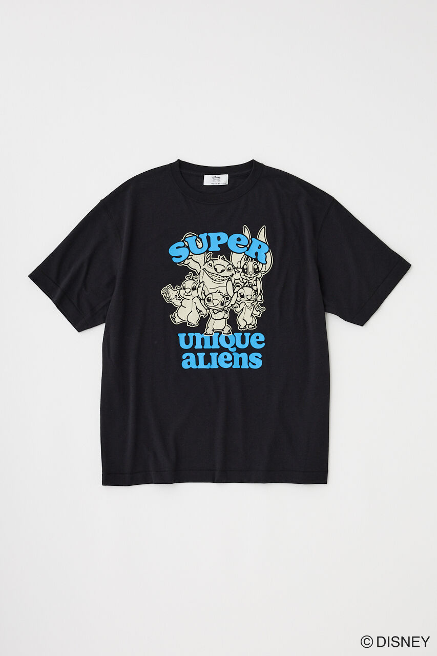 MOUSSY「MD1 ALIENS Tシャツ / STITCH」|Tシャツ・カットソー|BLK