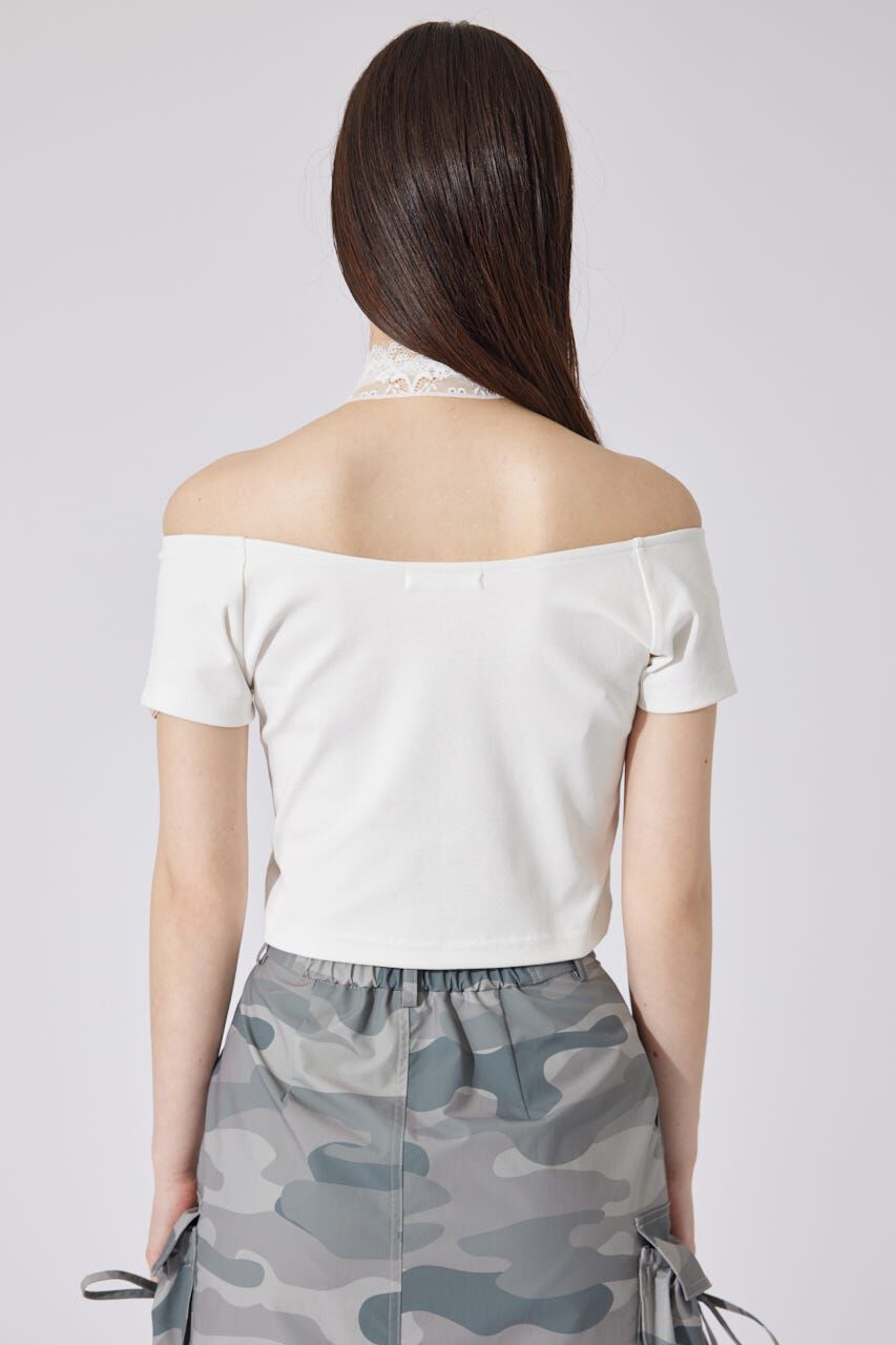 rienda「2WAYオフショルTシャツ」|Tシャツ・カットソー|