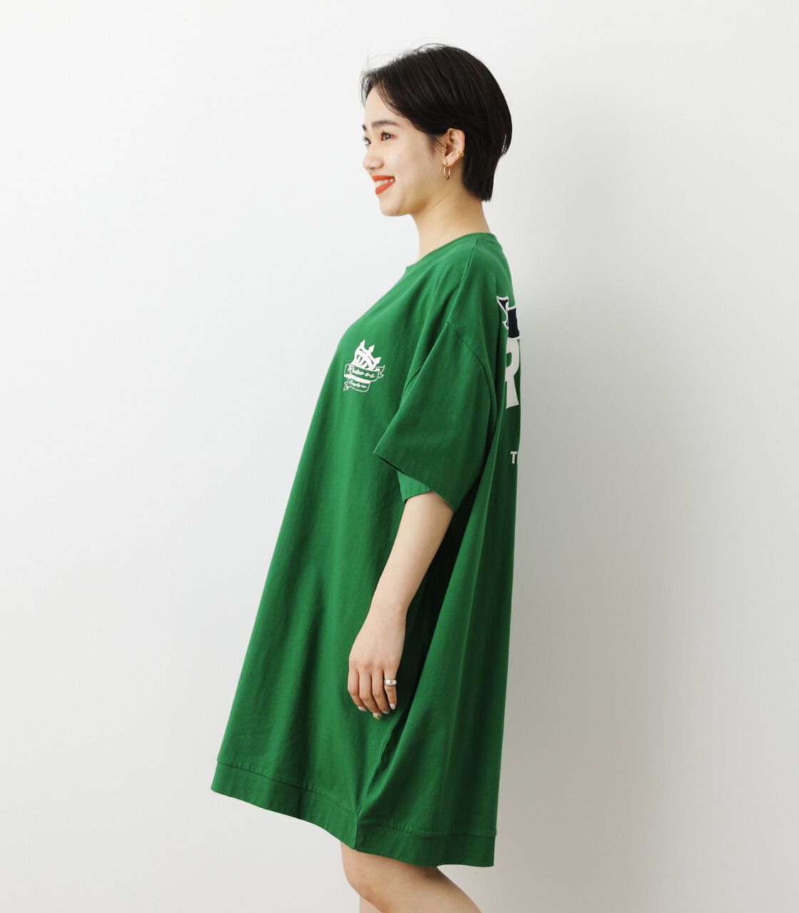 RODEO CROWNS「リボンロゴTシャツワンピース」|ワンピース|