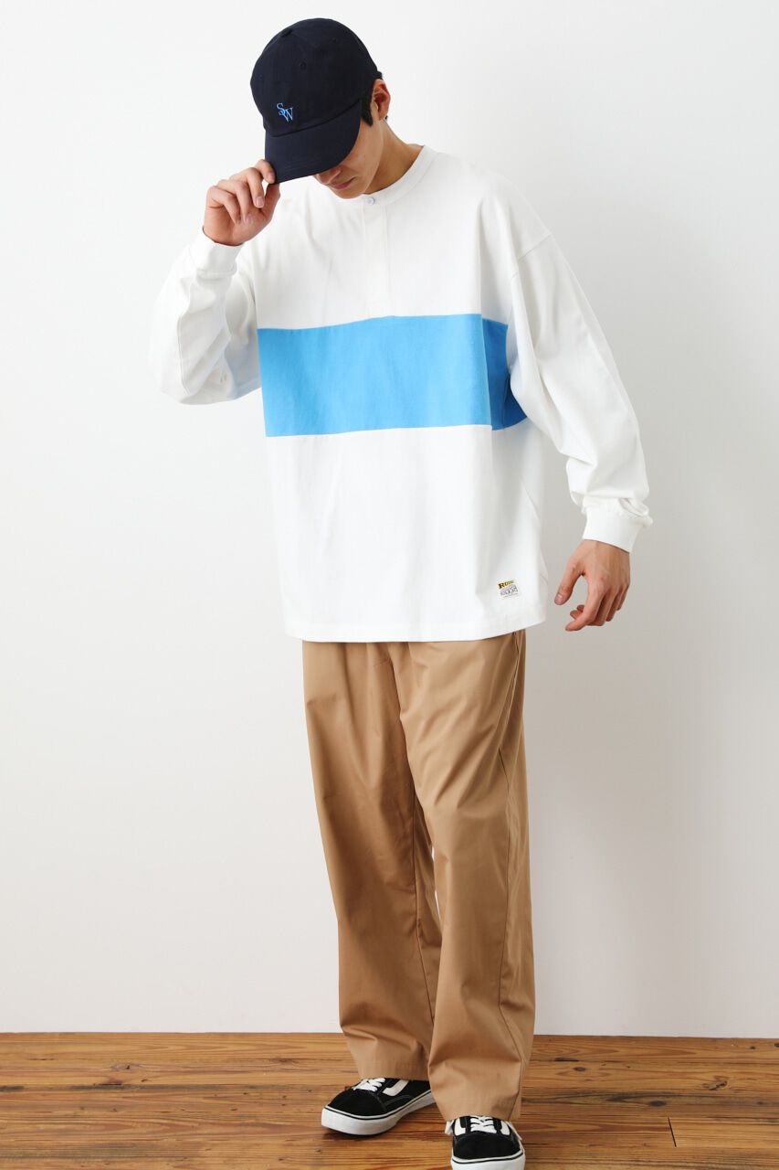 RODEO CROWNS「バンドカラーラガーシャツ」|Tシャツ・カットソー|