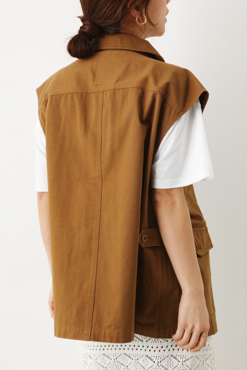 RODEO CROWNS「ミリタリーオーバーベスト」|ダウンベスト・ベスト|