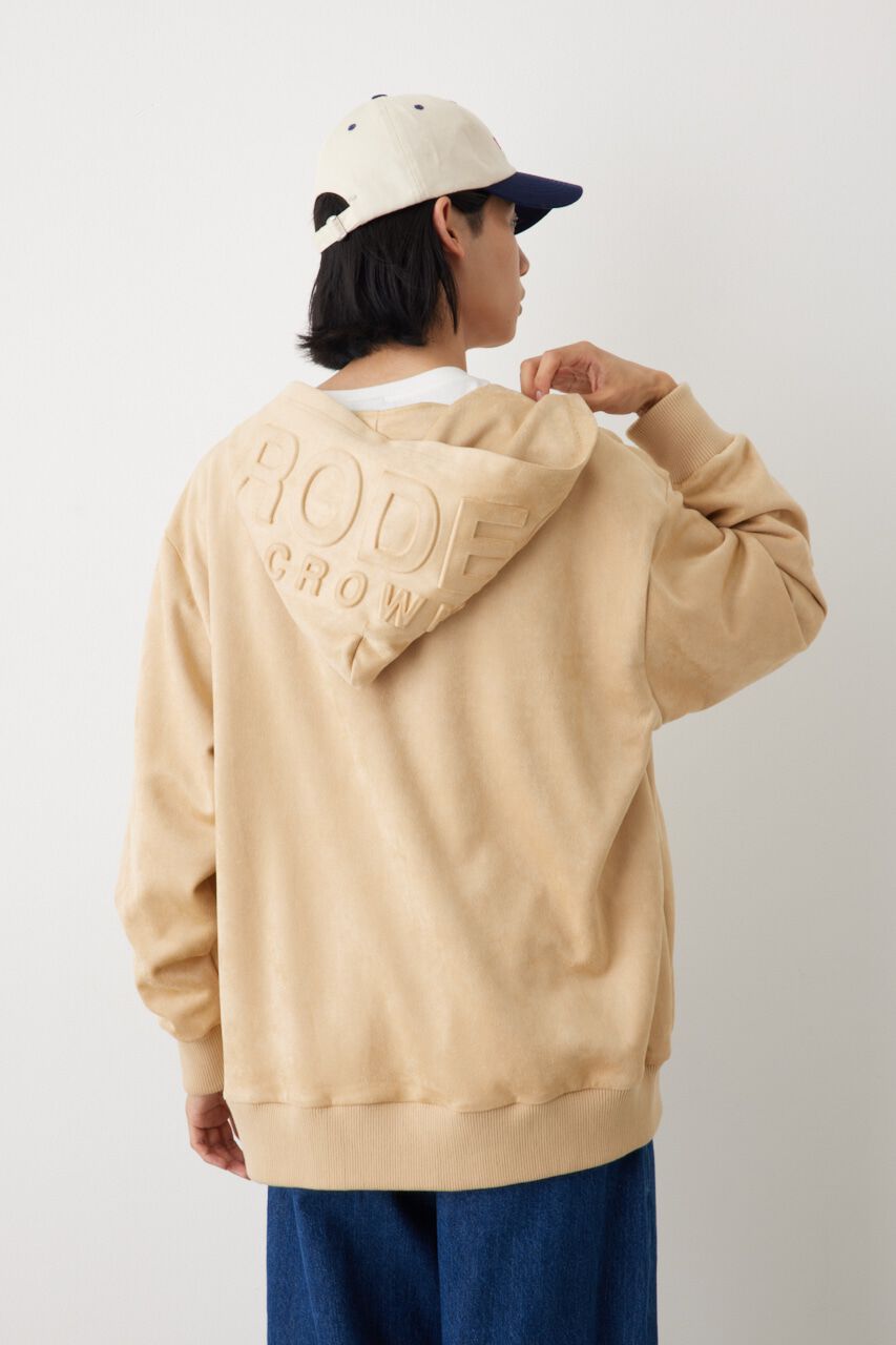 RODEO CROWNS「FAUX SUEDE ZIPパーカー」|その他|