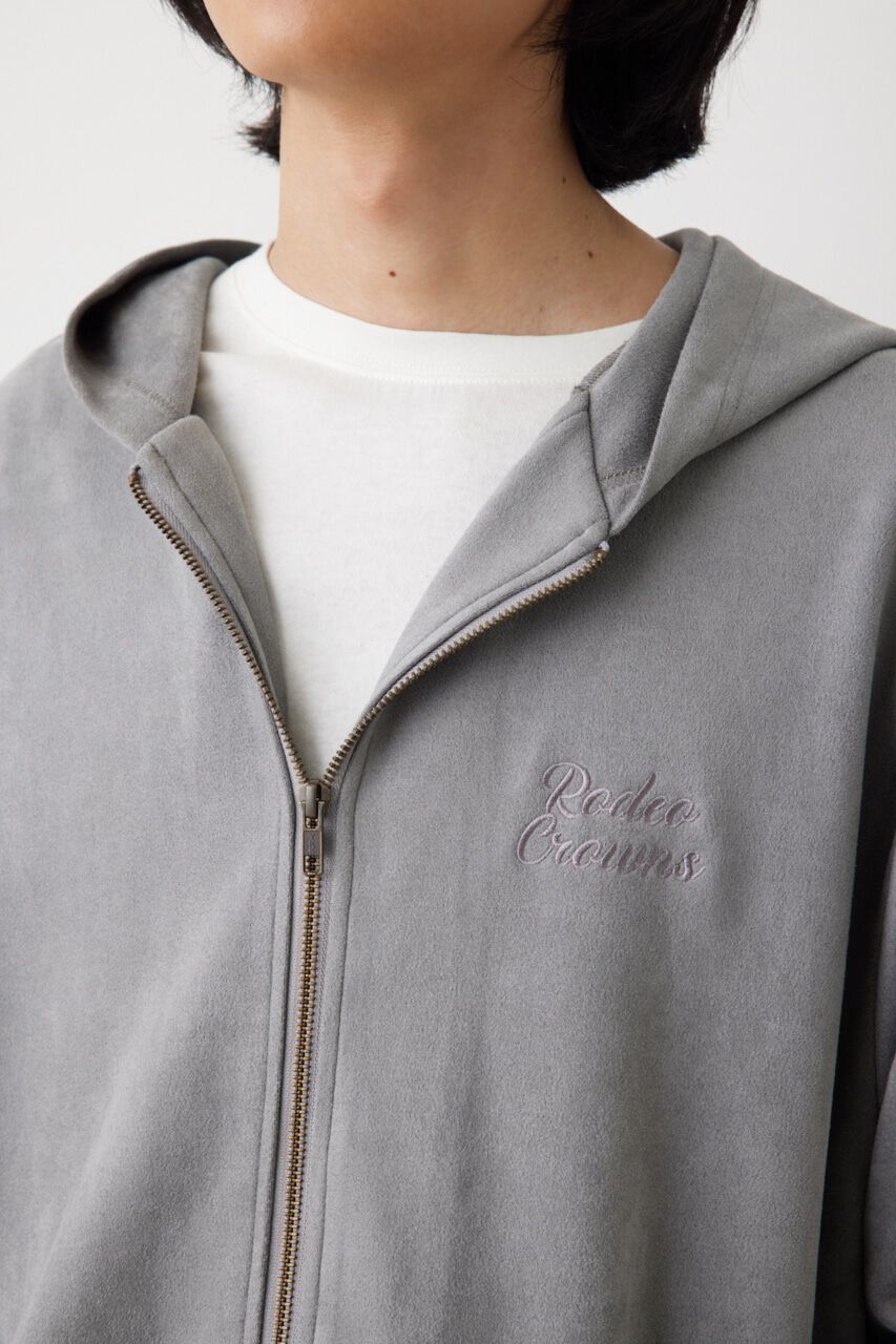 RODEO CROWNS「FAUX SUEDE ZIPパーカー」|その他|