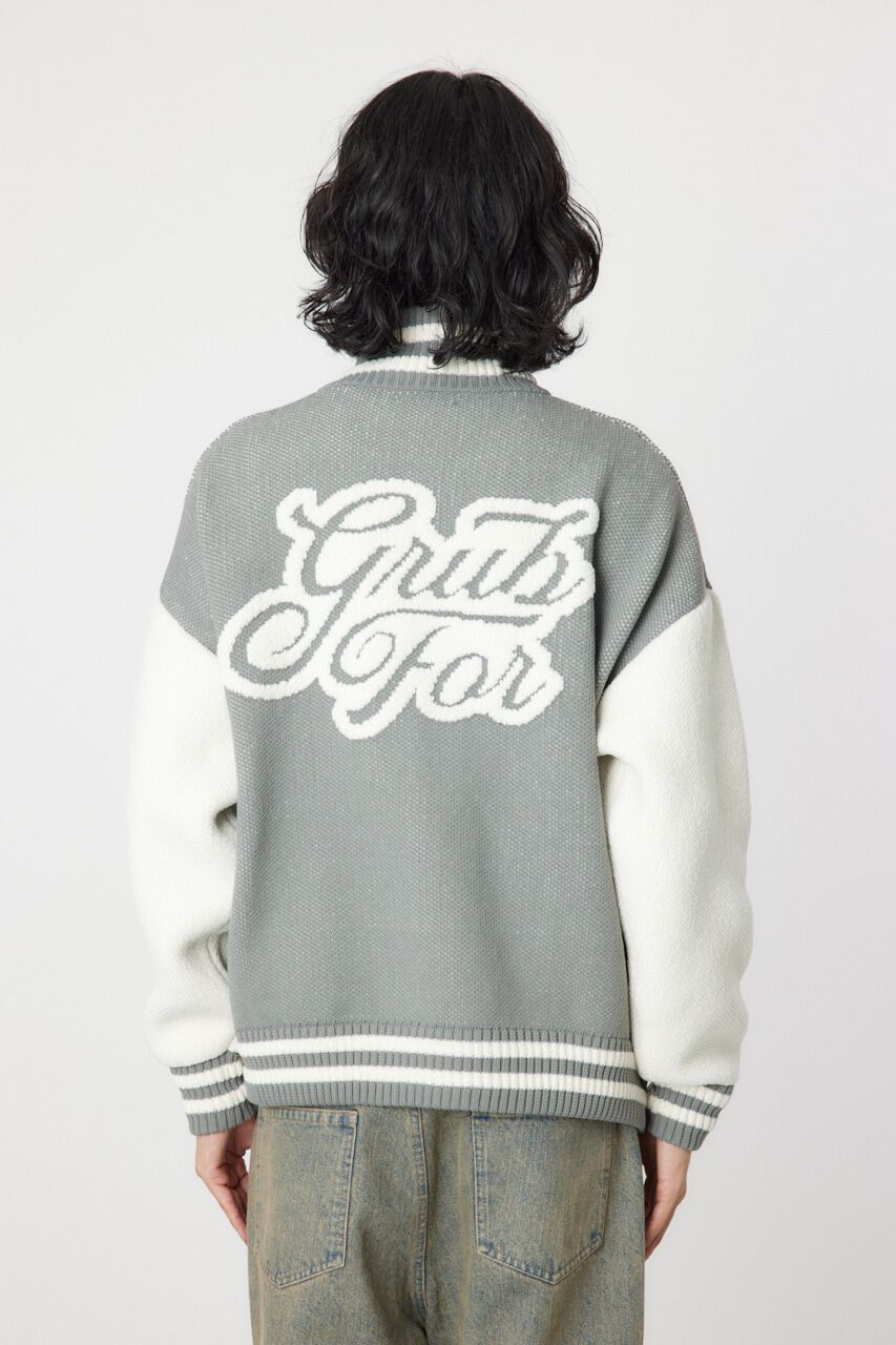 RODEO CROWNS「zipニットスタジャン」|ブルゾン・スタジャン|