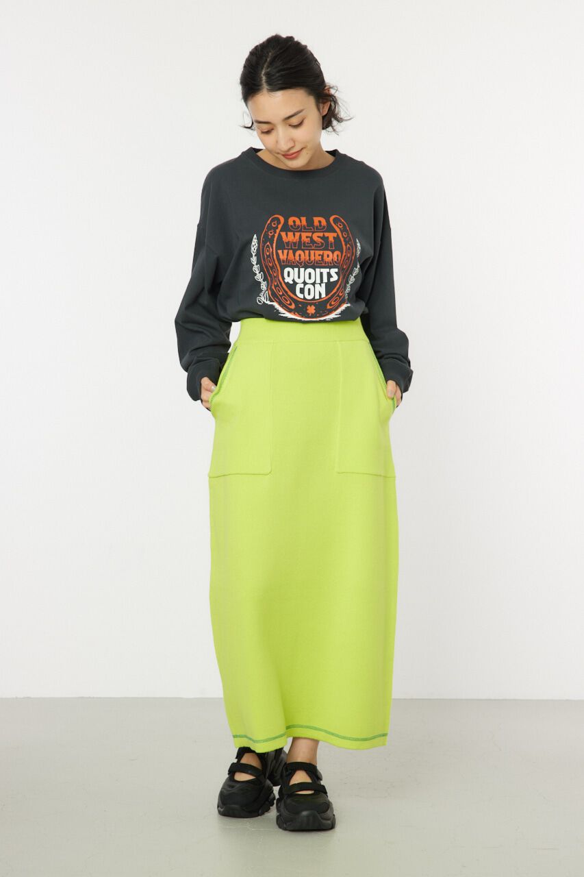 RODEO CROWNS「スウェットライクニットスカート」|スカート|