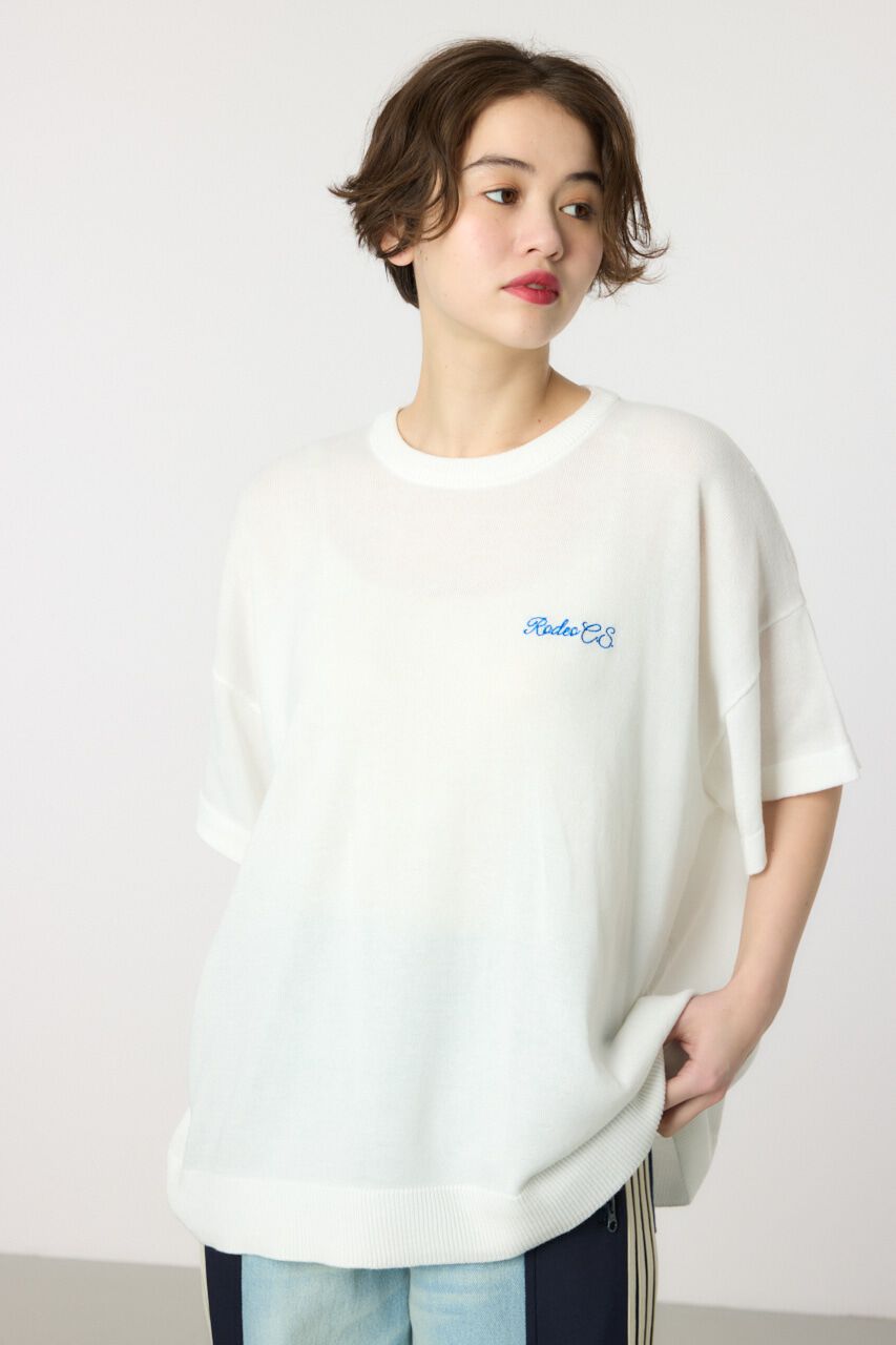 RODEO CROWNS「スクリプトロゴニットトップス」|ニット・セーター|