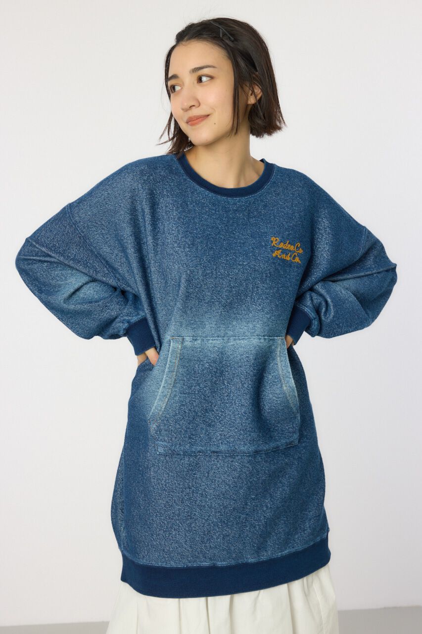 RODEO CROWNS「加工スウェットワンピース」|ワンピース|