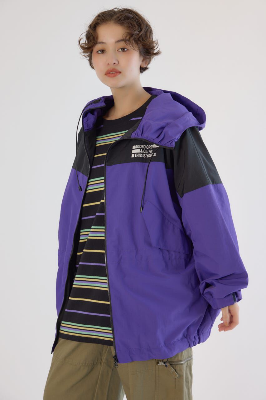 RODEO CROWNS「(UNISEX)RCSワイドマウンテンパーカー」|ブルゾン・スタジャン|PUR