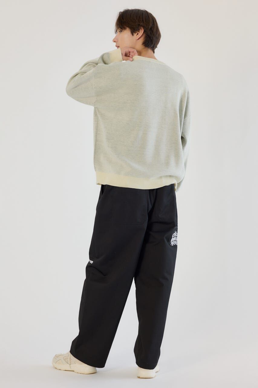 RODEO CROWNS「レタリングフラワーパイルニット」|ニット・セーター|