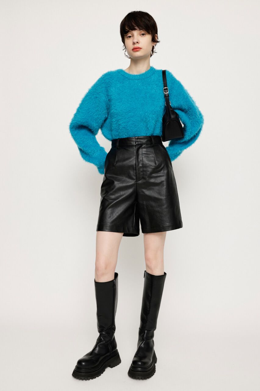 SLY「F／LEATHER SHORT パンツ」|その他|