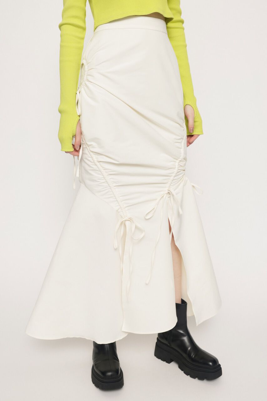 SLY「GATHER SLIM FLARE スカート」|スカート|