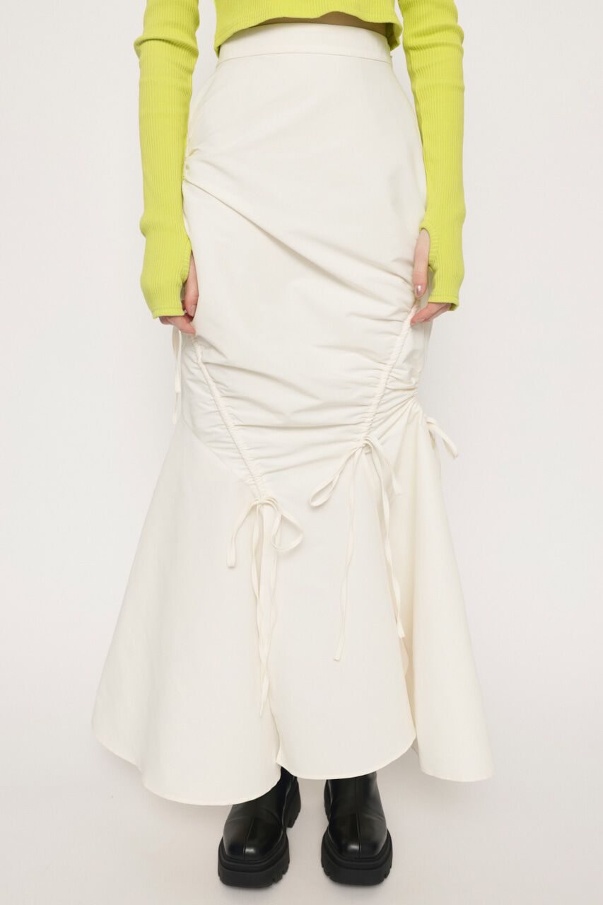 SLY「GATHER SLIM FLARE スカート」|スカート|