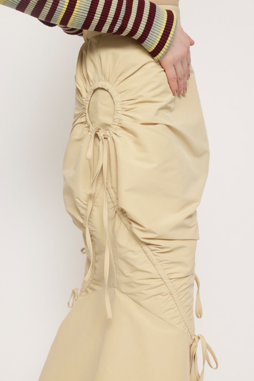 SLY「GATHER SLIM FLARE スカート」|スカート|