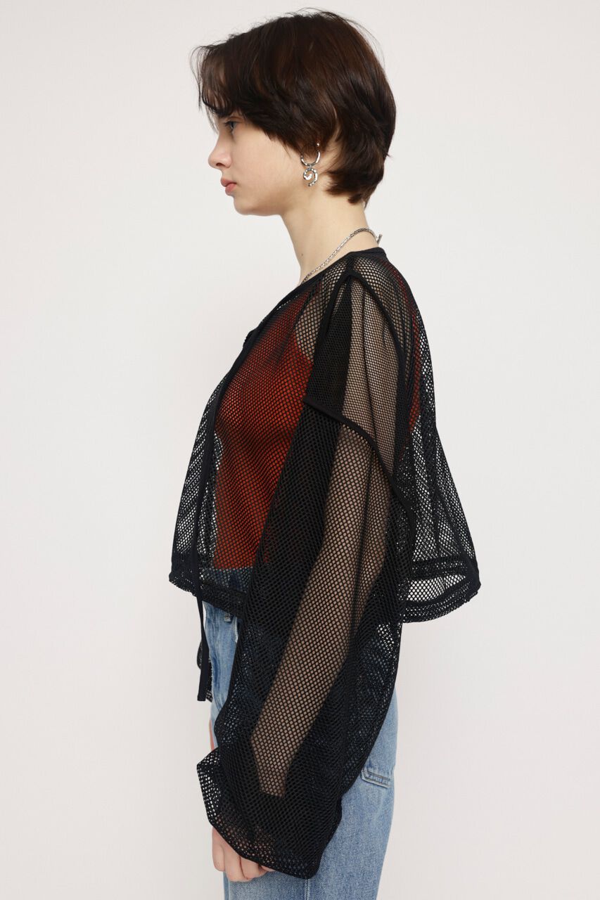 SLY「ATHLETIC MESH ARM SKIPPER トップス」|Tシャツ・カットソー|