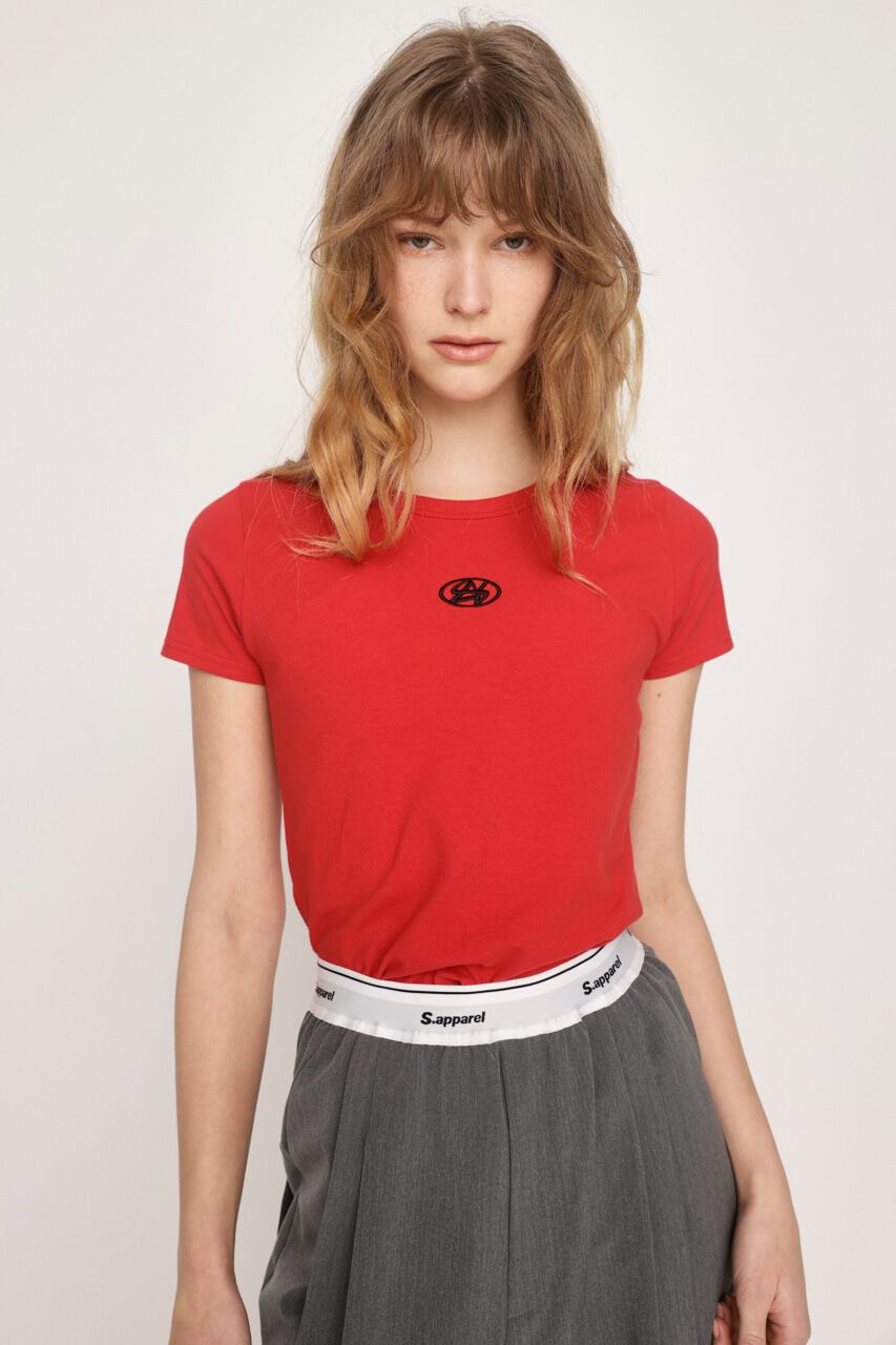 SLY「SLY LOGO TINY Tシャツ」|Tシャツ・カットソー|RED