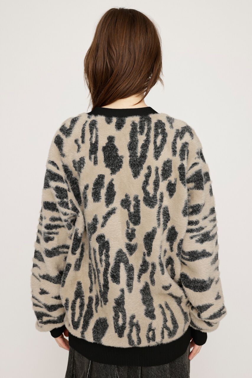 SLY「LEOPARD MOLLE JQ カーディガン」|カーディガン|