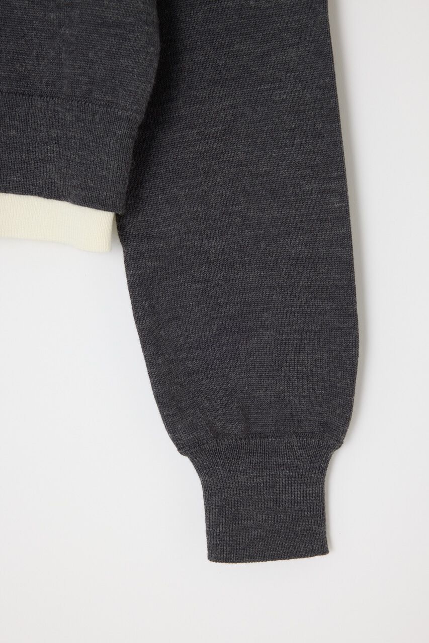 SLY「LAYERED STAND HG トップス」|ニット・セーター|