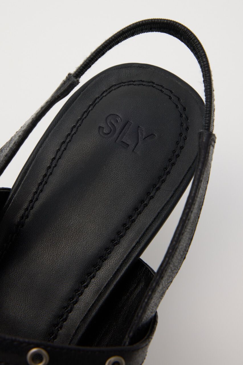 SLY「POINTED TOE BELT サンダル」|サンダル|