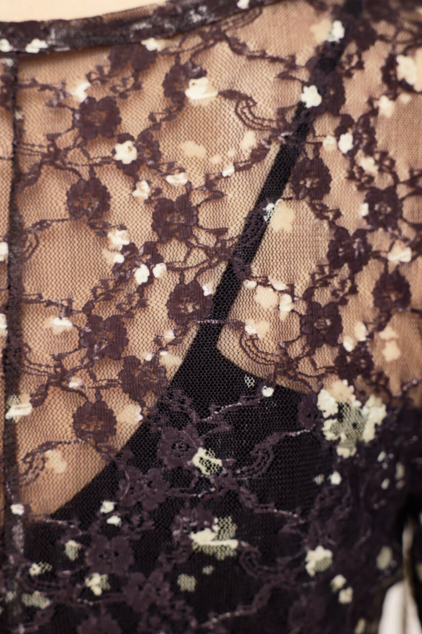 SLY「FLOWER LACE トップス」|Tシャツ・カットソー|