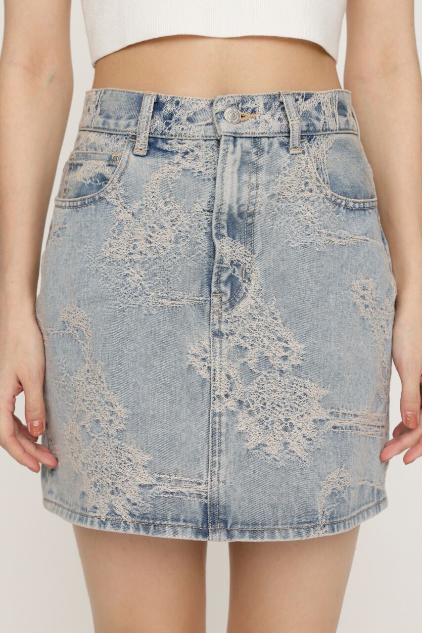 SLY「J／W JQ DENIM ショートスカート」|スカート|