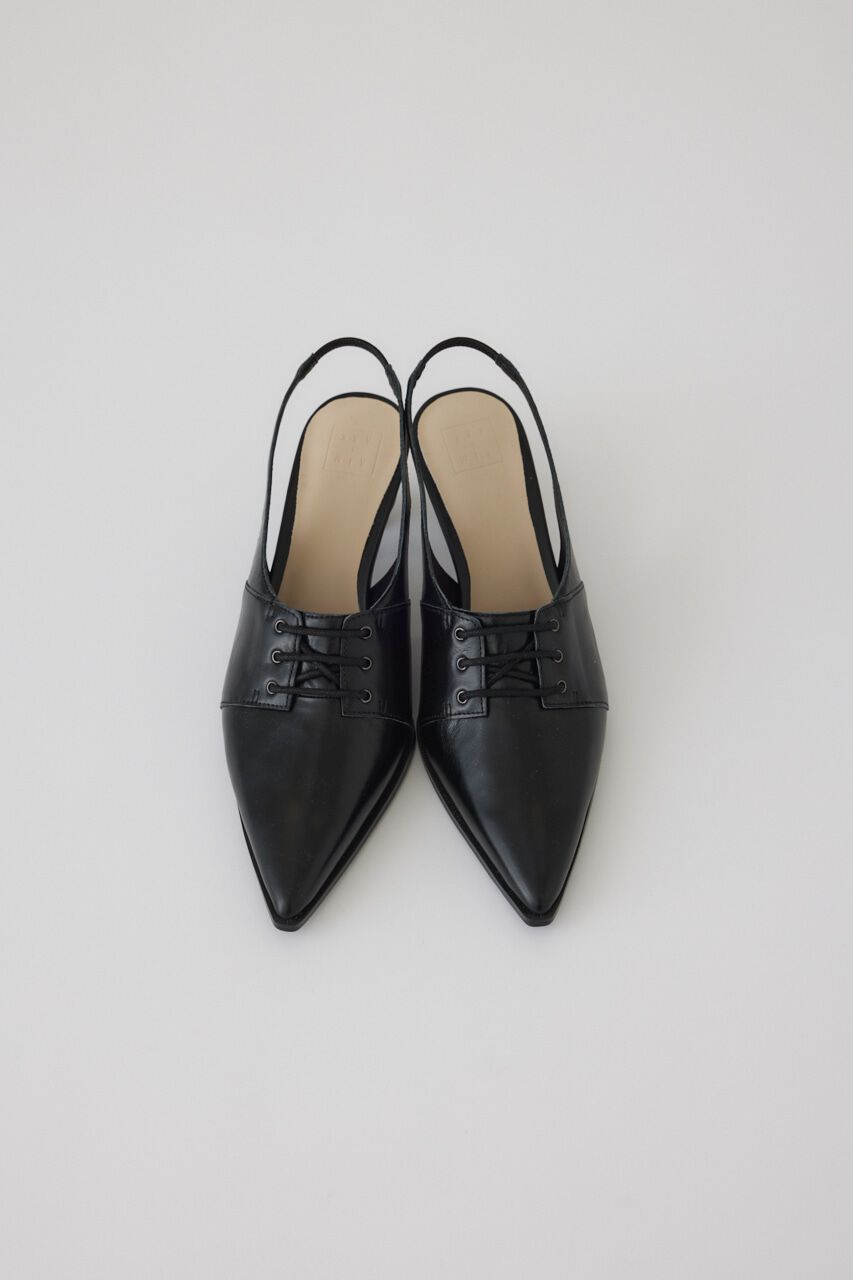 RIM.ARK 「Edgy low heel shoes」|パンプス|BLK