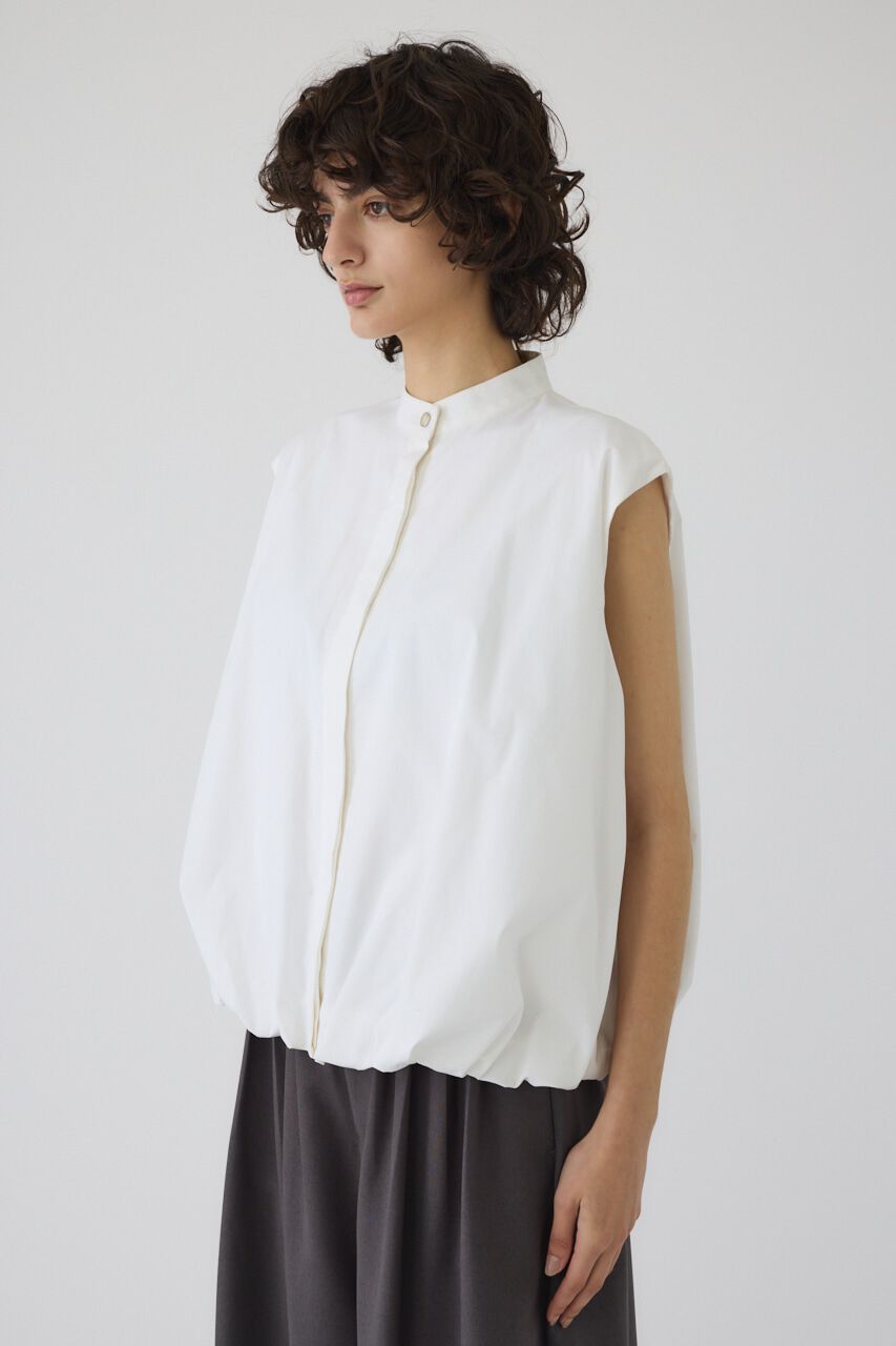 RIM.ARK 「Tuck balloon box SH」|シャツ・ブラウス|WHT