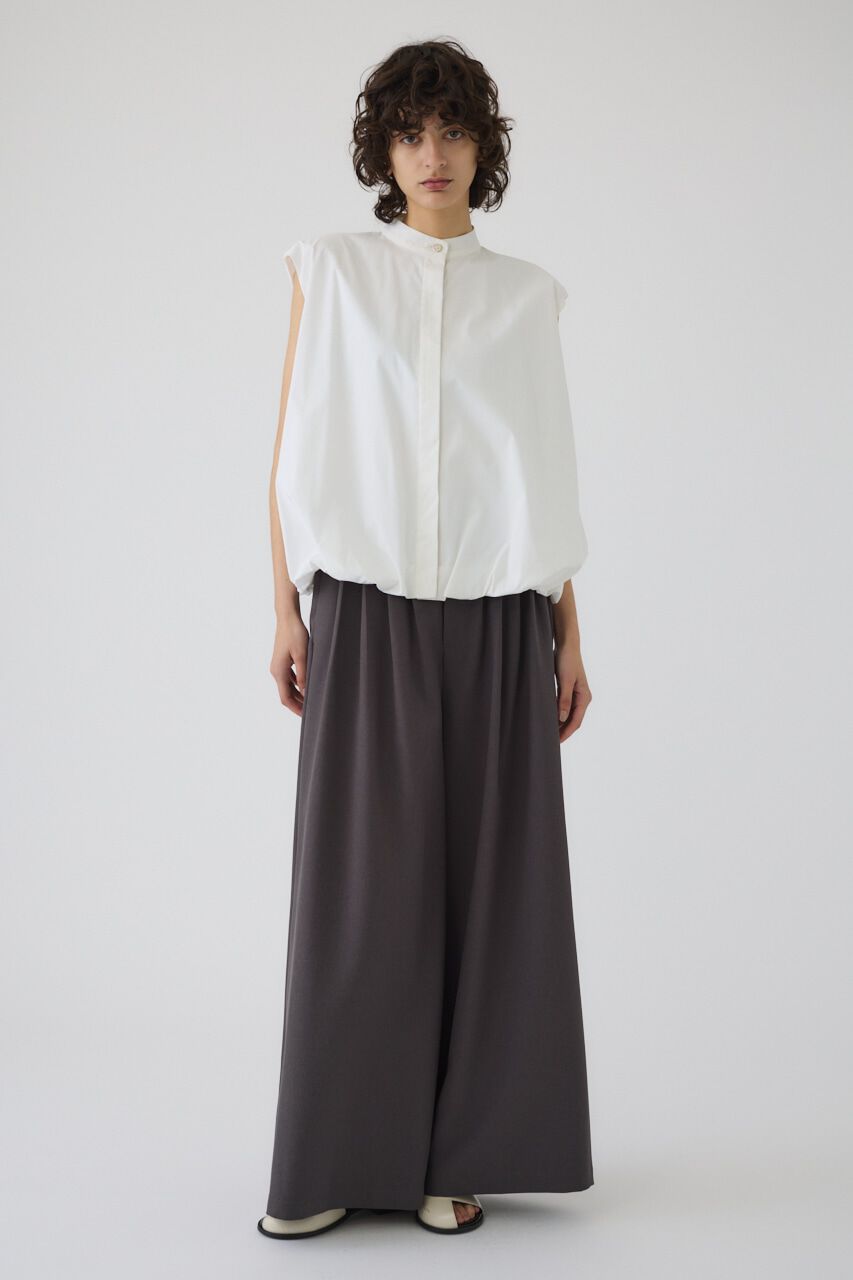 RIM.ARK 「Tuck balloon box SH」|シャツ・ブラウス|