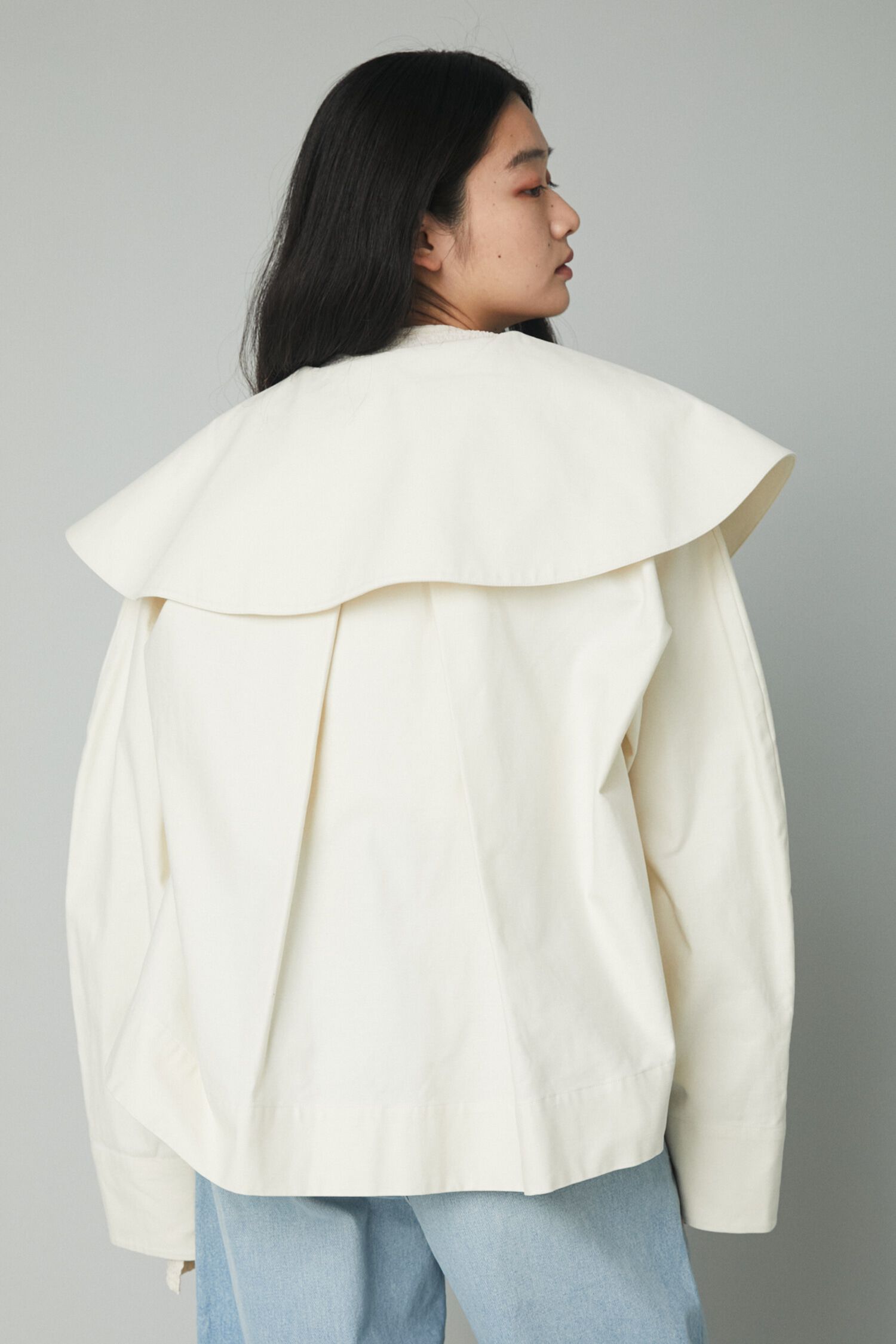 HeRIN.CYE「Big collar trench coat」|その他|