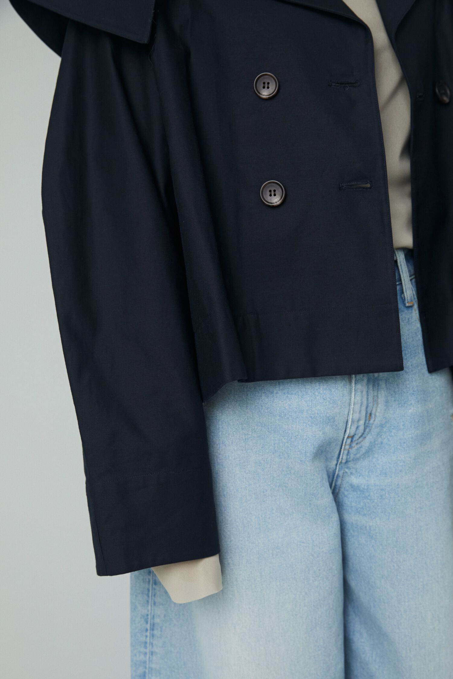 HeRIN.CYE「Big collar trench coat」|その他|