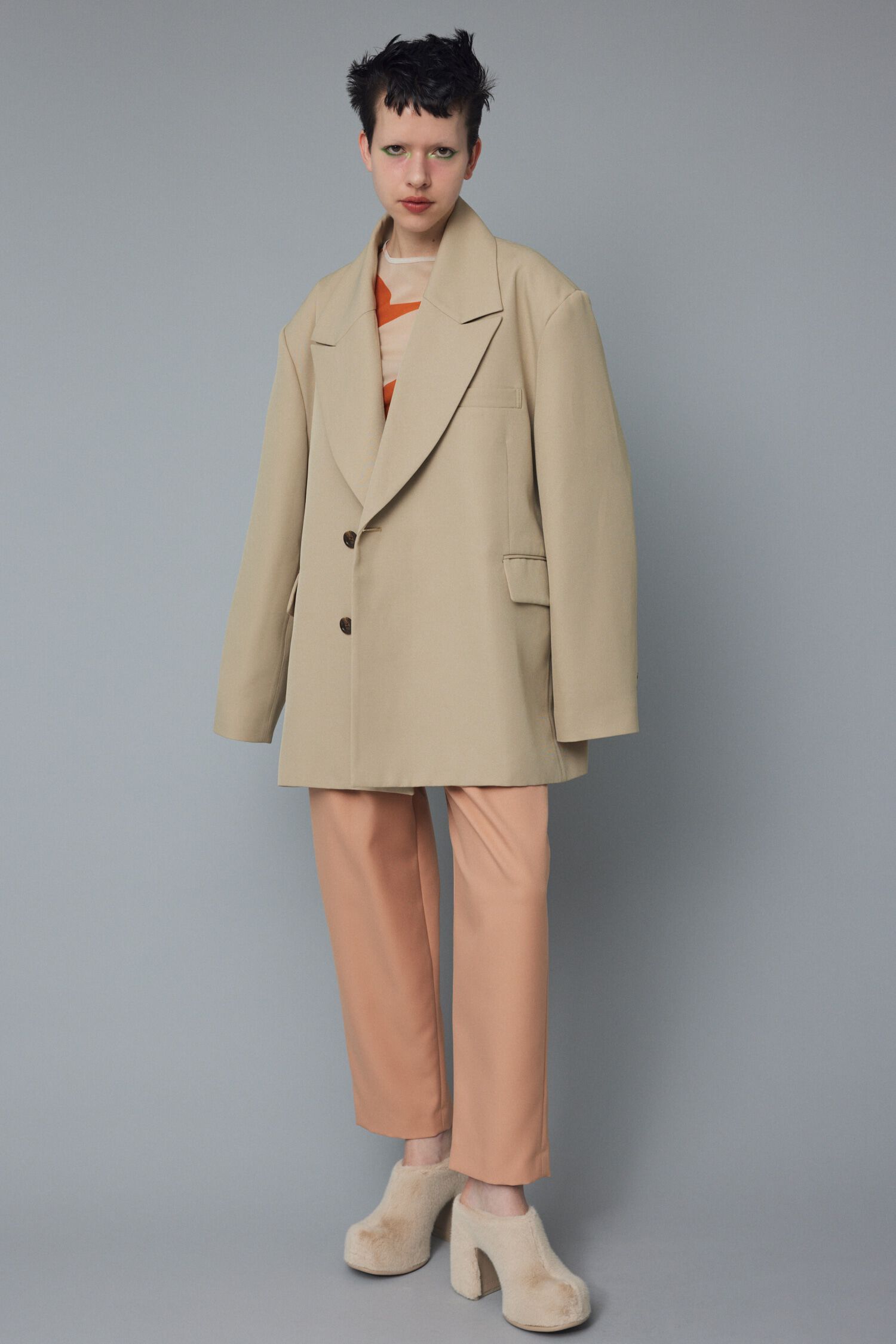 HeRIN.CYE「Over silhouette jacket」|その他|