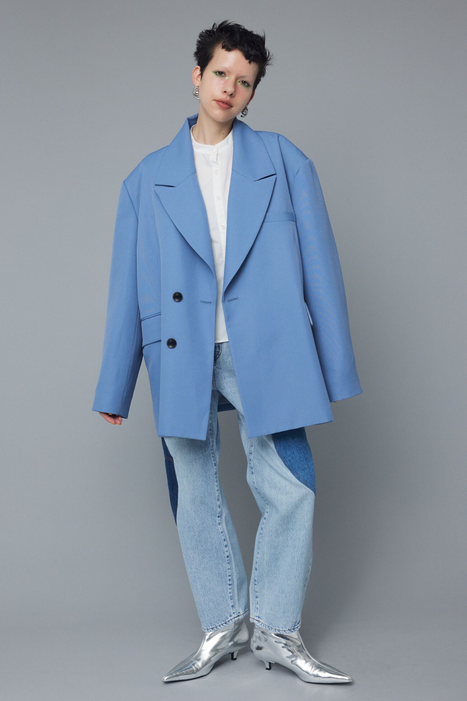 HeRIN.CYE「Over silhouette jacket」|その他|