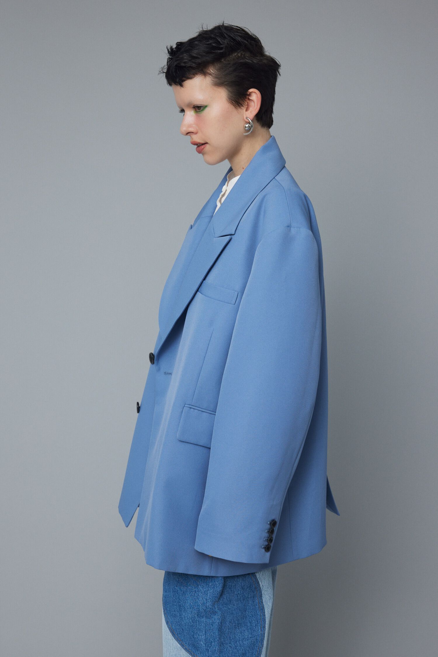 HeRIN.CYE「Over silhouette jacket」|その他|