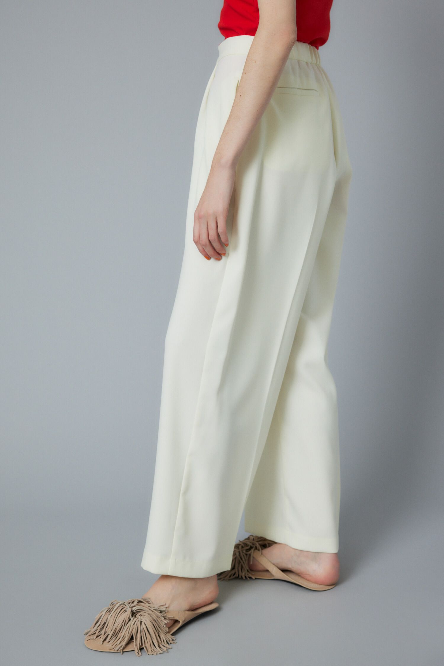 HeRIN.CYE「Center press wide pants」|その他|
