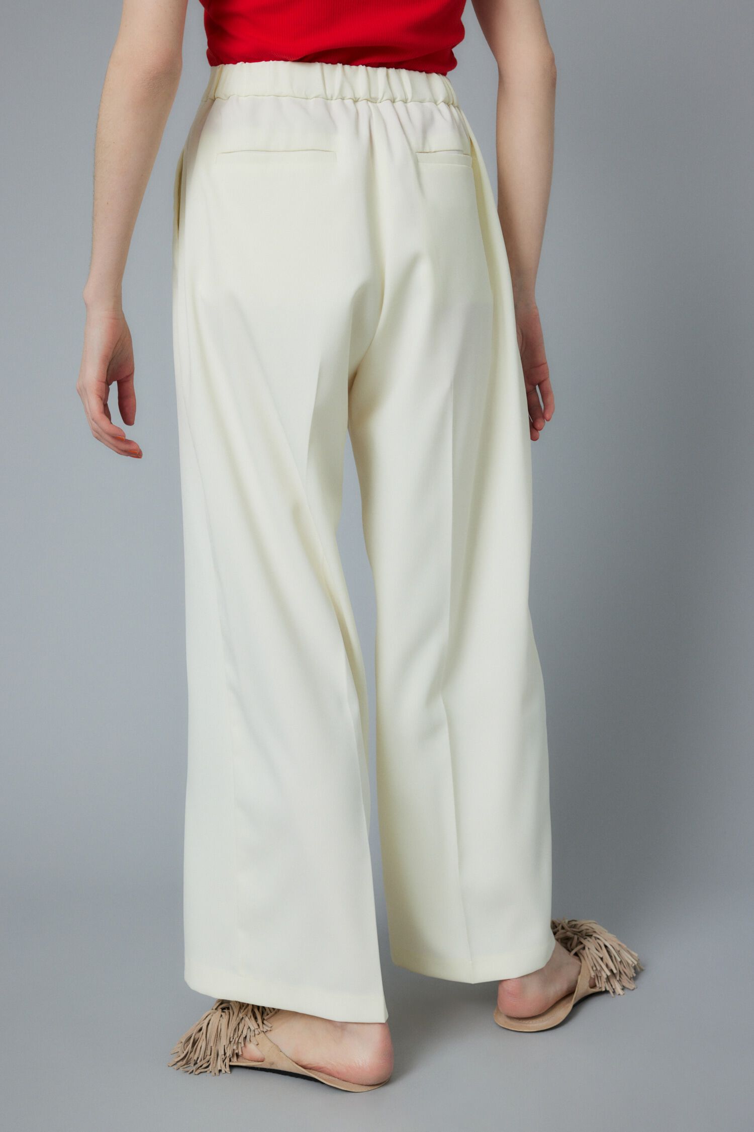 HeRIN.CYE「Center press wide pants」|その他|