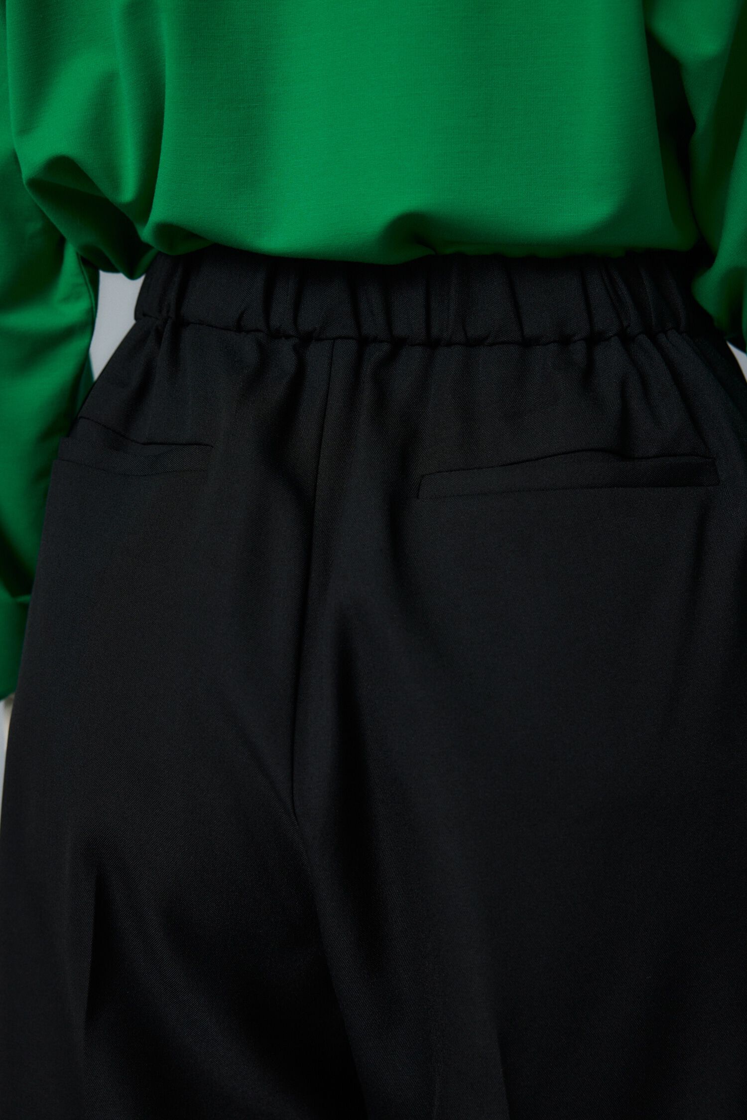 HeRIN.CYE「Center press wide pants」|その他|