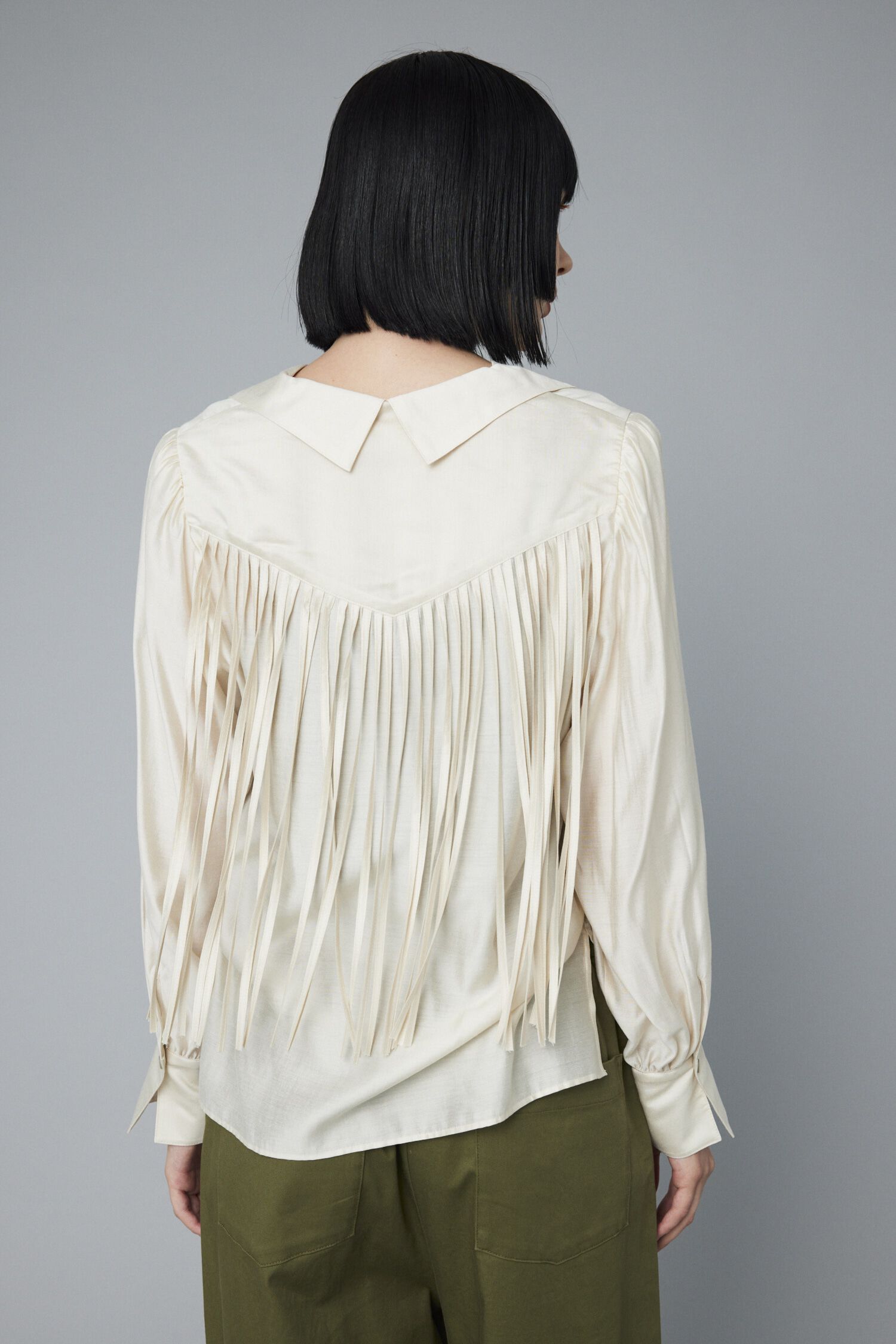 HeRIN.CYE「Fringe tops」|シャツ・ブラウス|