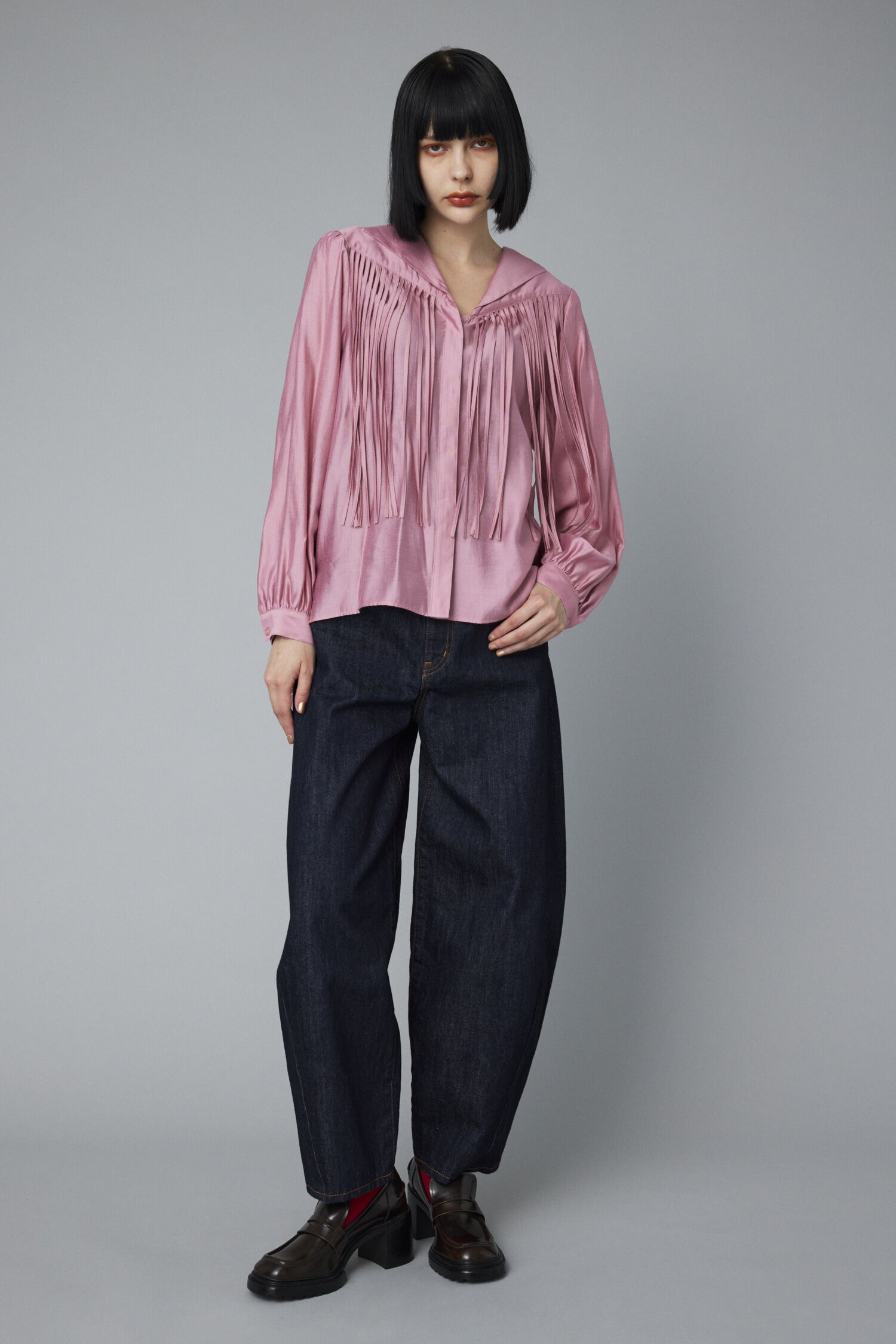 HeRIN.CYE「Fringe tops」|シャツ・ブラウス|