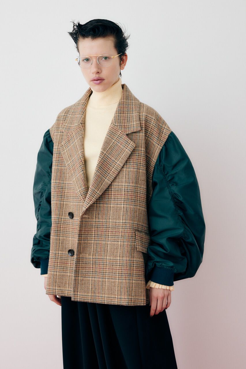 HeRIN.CYE「Docking MA-1 jacket」|ブルゾン・スタジャン|