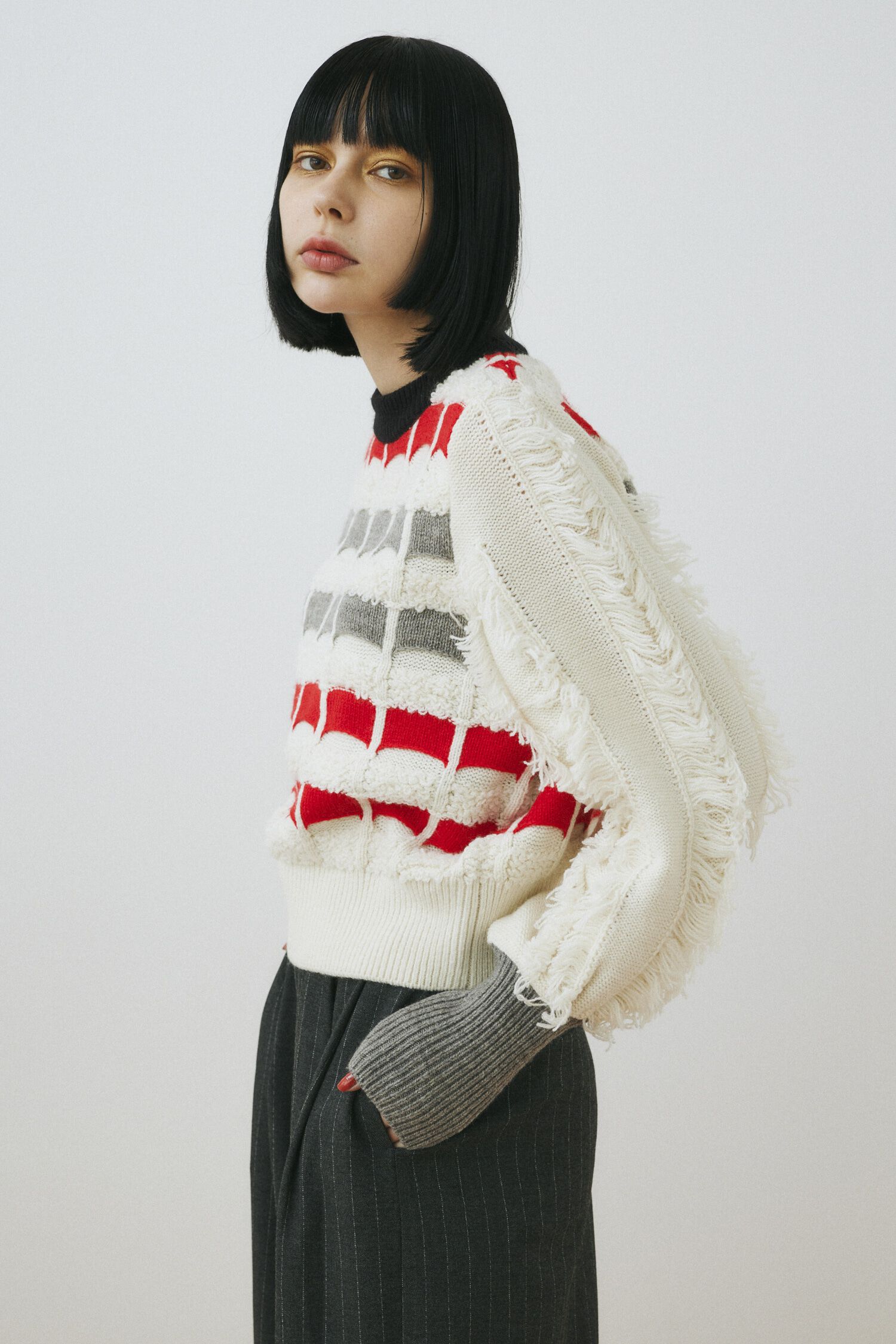 HeRIN.CYE「Knit design tops」|ニット・セーター|