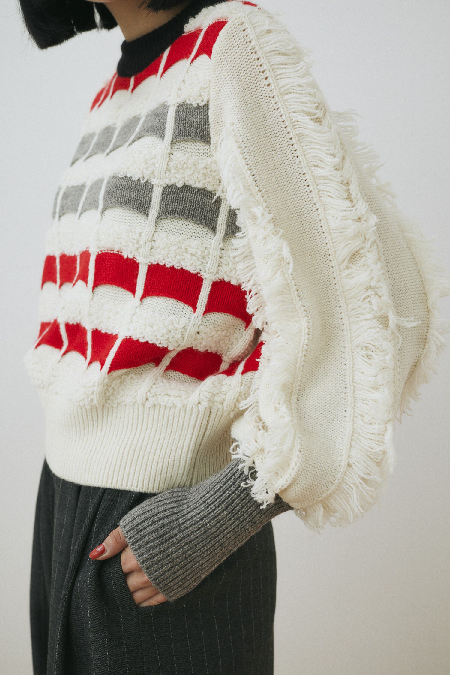 HeRIN.CYE「Knit design tops」|ニット・セーター|