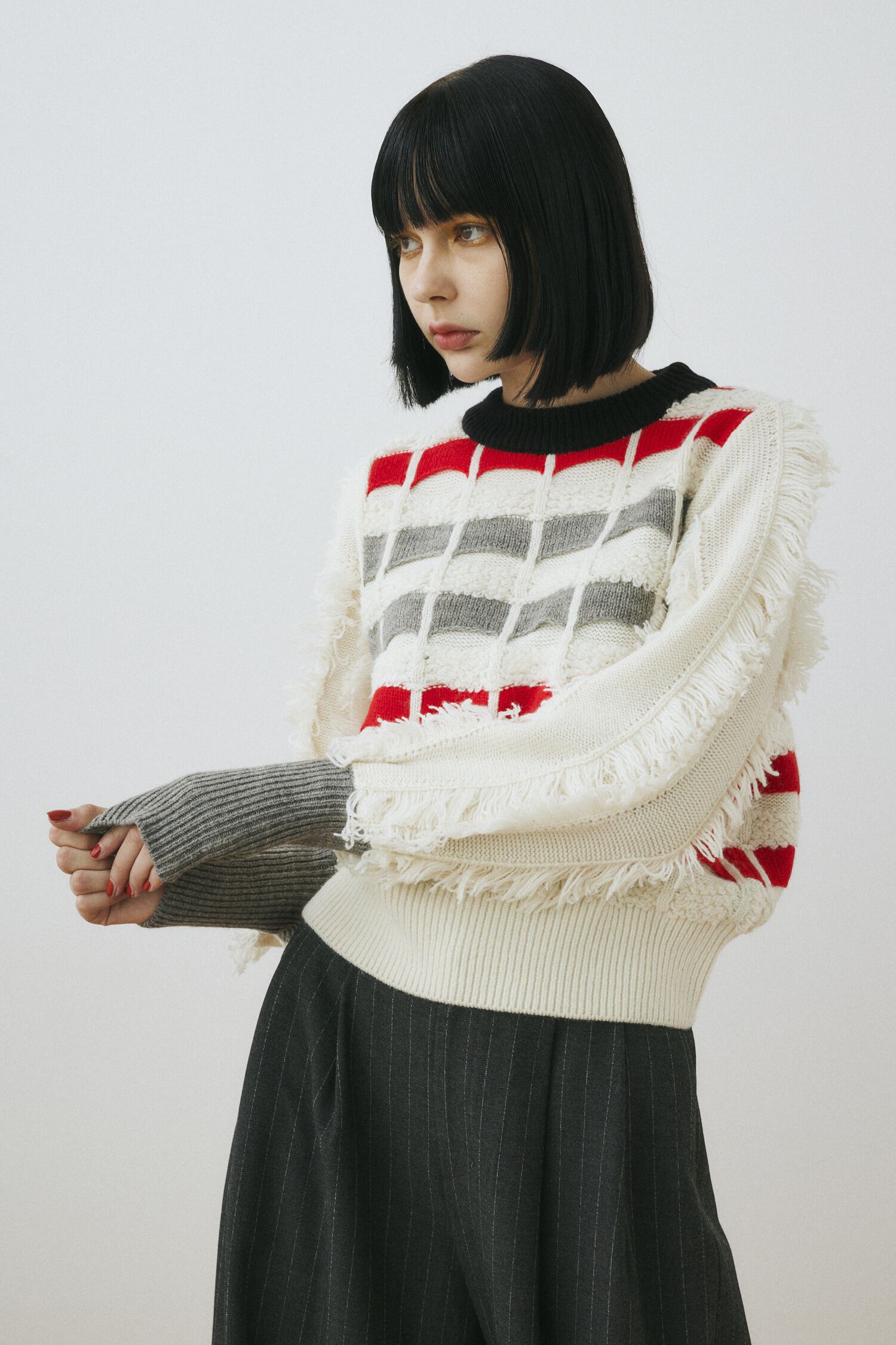 HeRIN.CYE「Knit design tops」|ニット・セーター|