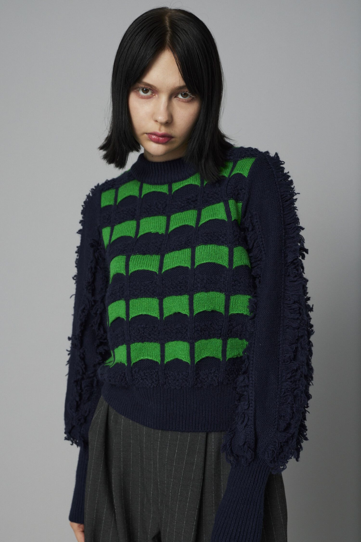 HeRIN.CYE「Knit design tops」|ニット・セーター|