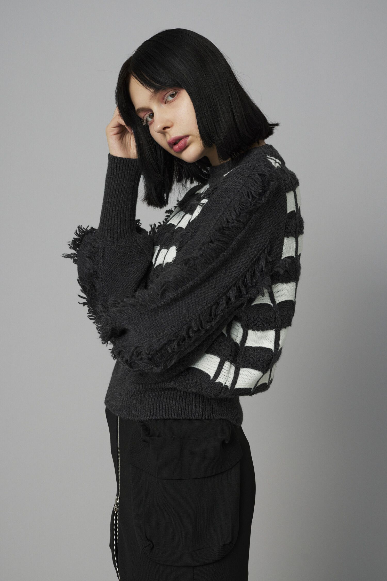 HeRIN.CYE「Knit design tops」|ニット・セーター|