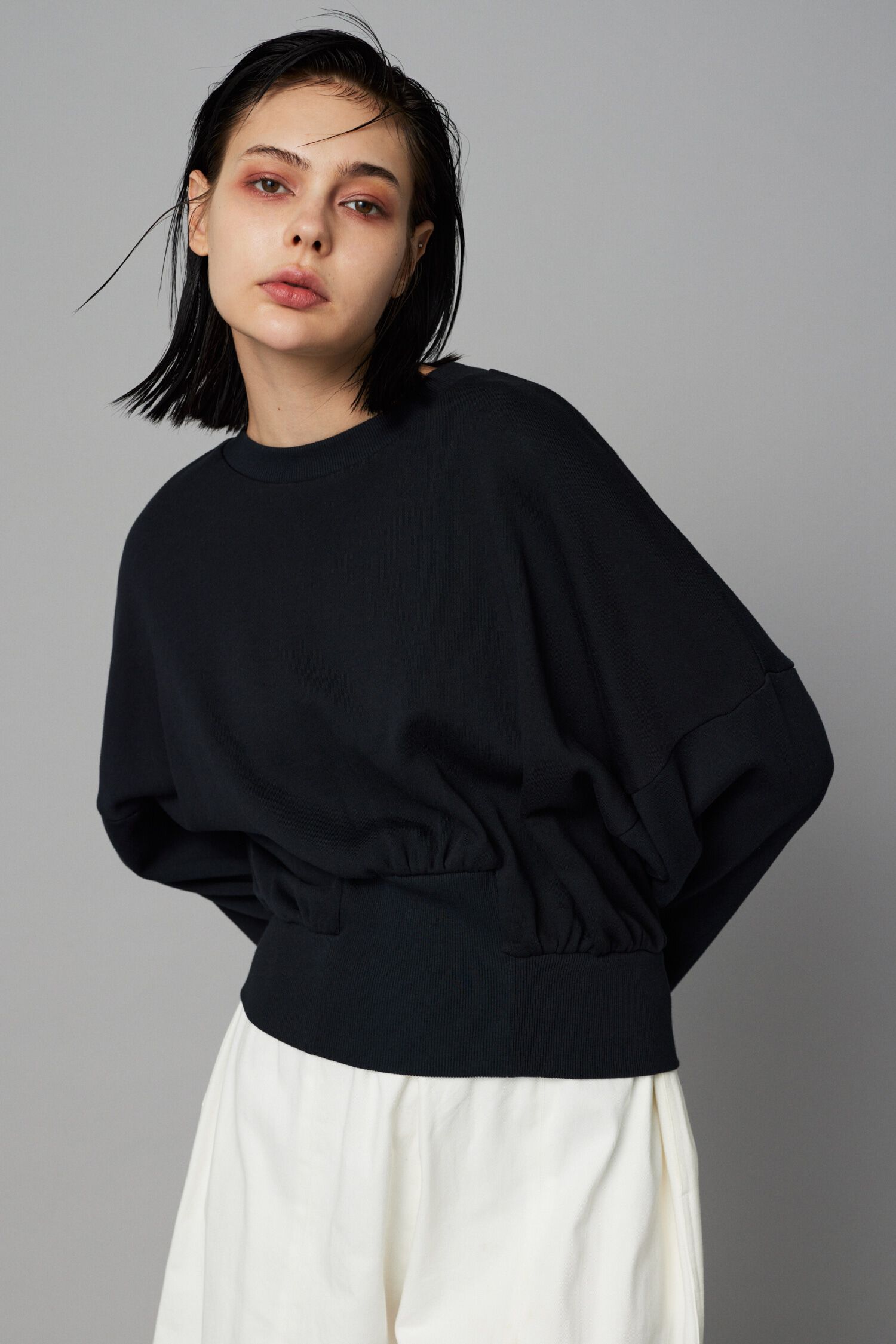 HeRIN.CYE「Box cut tops」|Tシャツ・カットソー|BLK